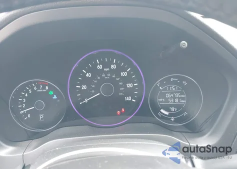 2019 Honda Hr-V Sport из США, поврежденный, VIN 3CZRU5H15KM705182